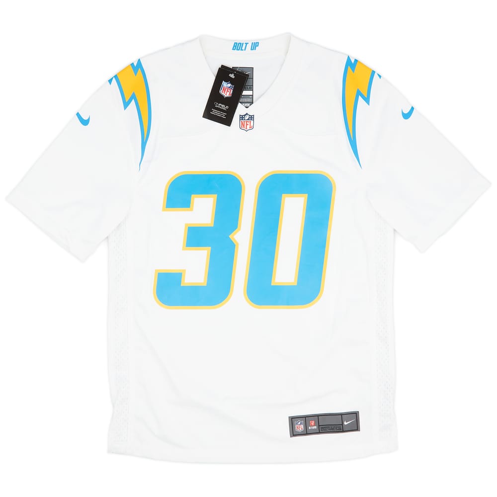 2020-23 LA Chargers Ekeler #30 Nike Game Away Jersey (S)