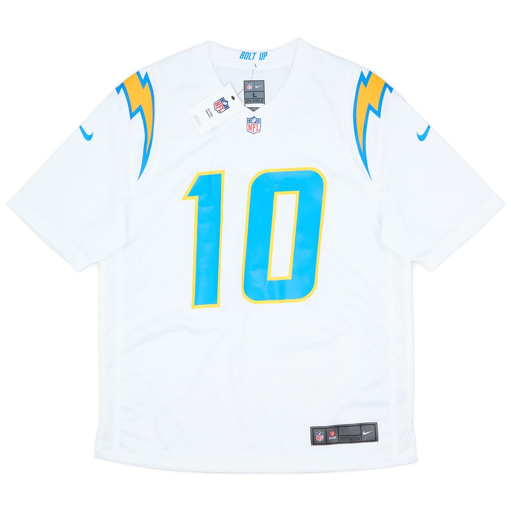 2020-23 LA Chargers Herbert #10 Nike Game Away Jersey (L)