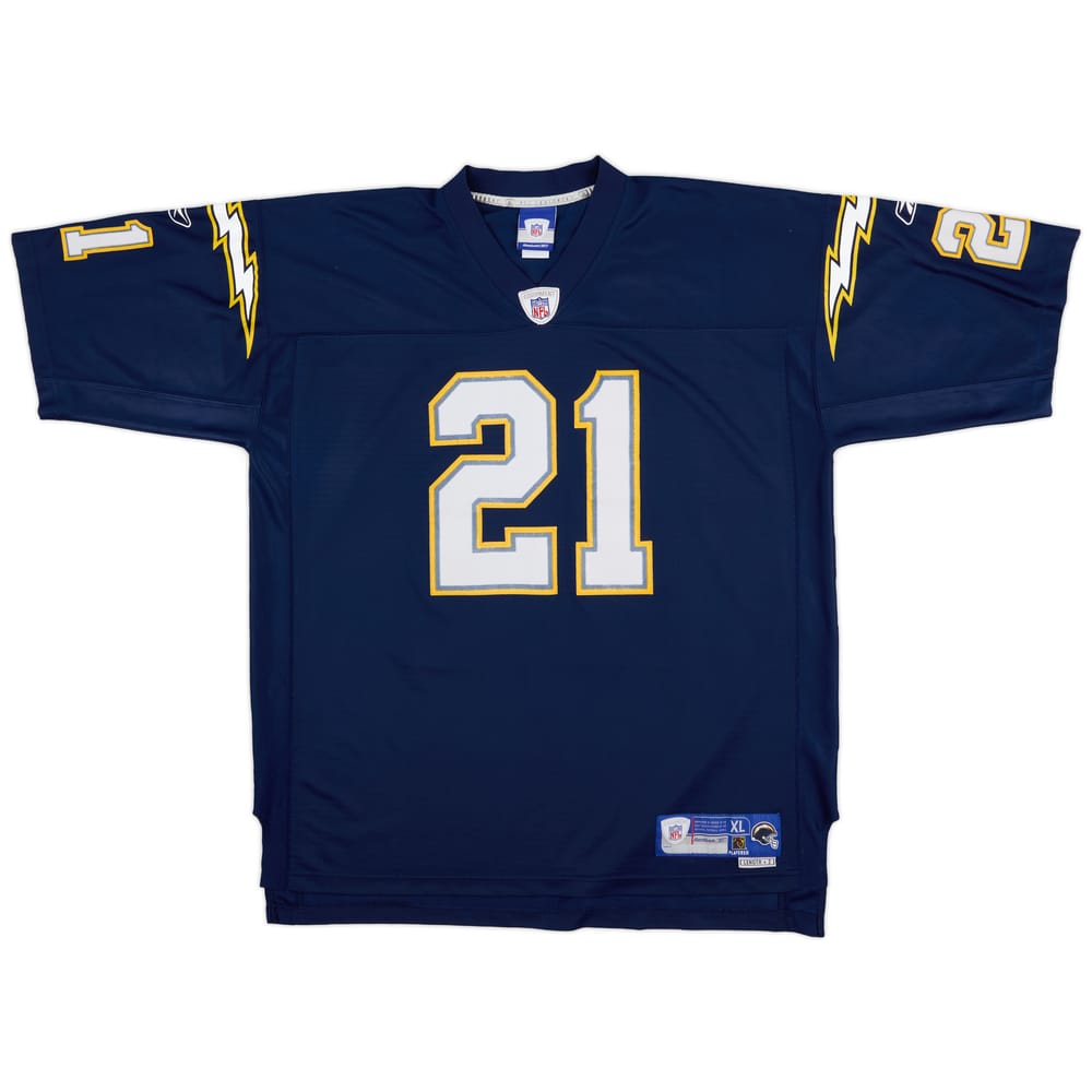 2005-06 San Diego Chargers Tomlinson #21 Reebok Premier Home Jersey (Good) XL