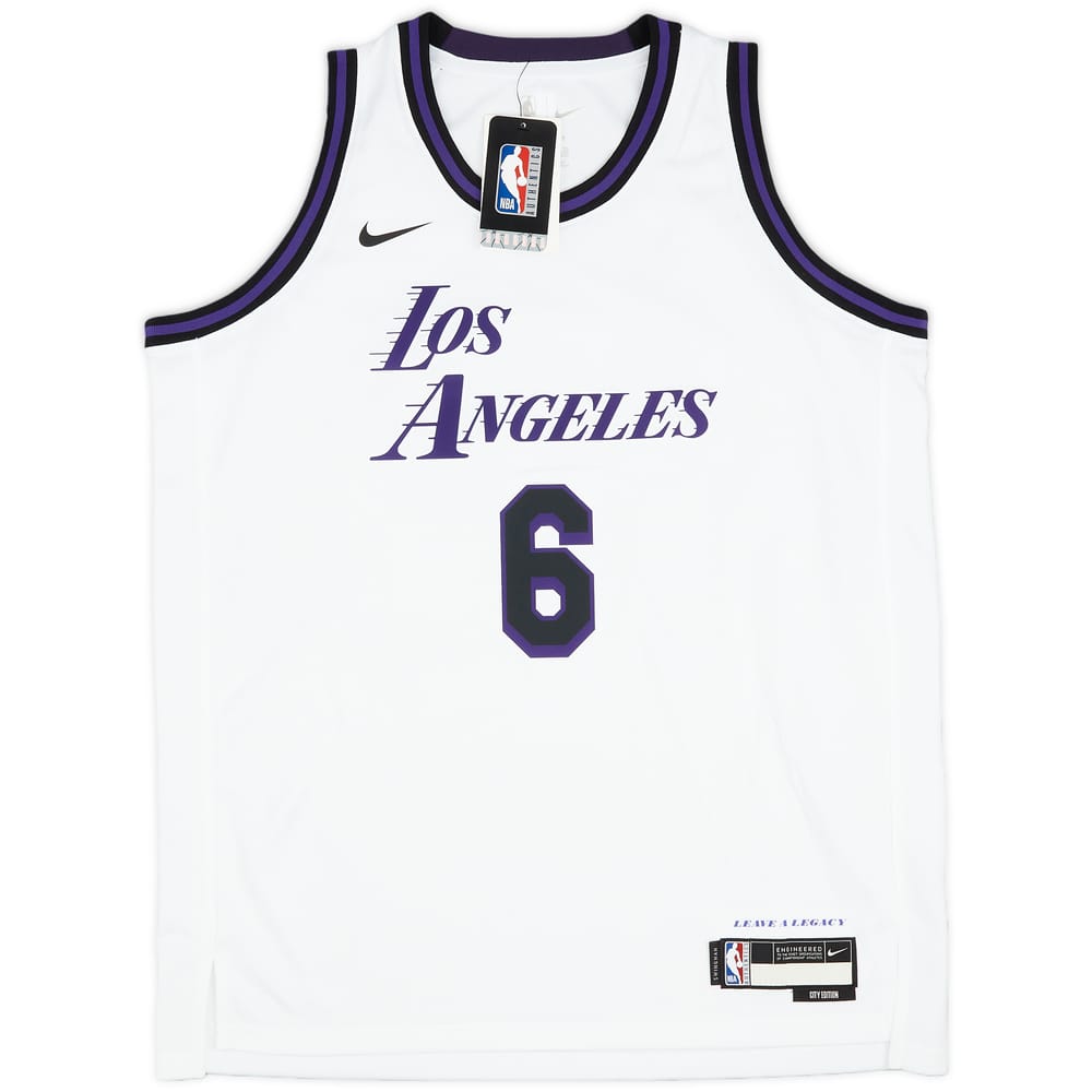 2022-23 LA Lakers James #6 Nike Swingman Alternate Jersey (XL.Kids)