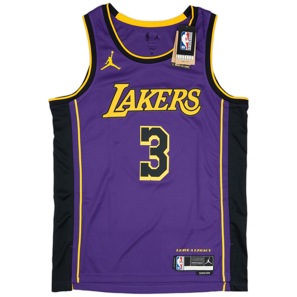 2022-24 LA Lakers Davis #3 Jordan Swingman Alternate Jersey (L)