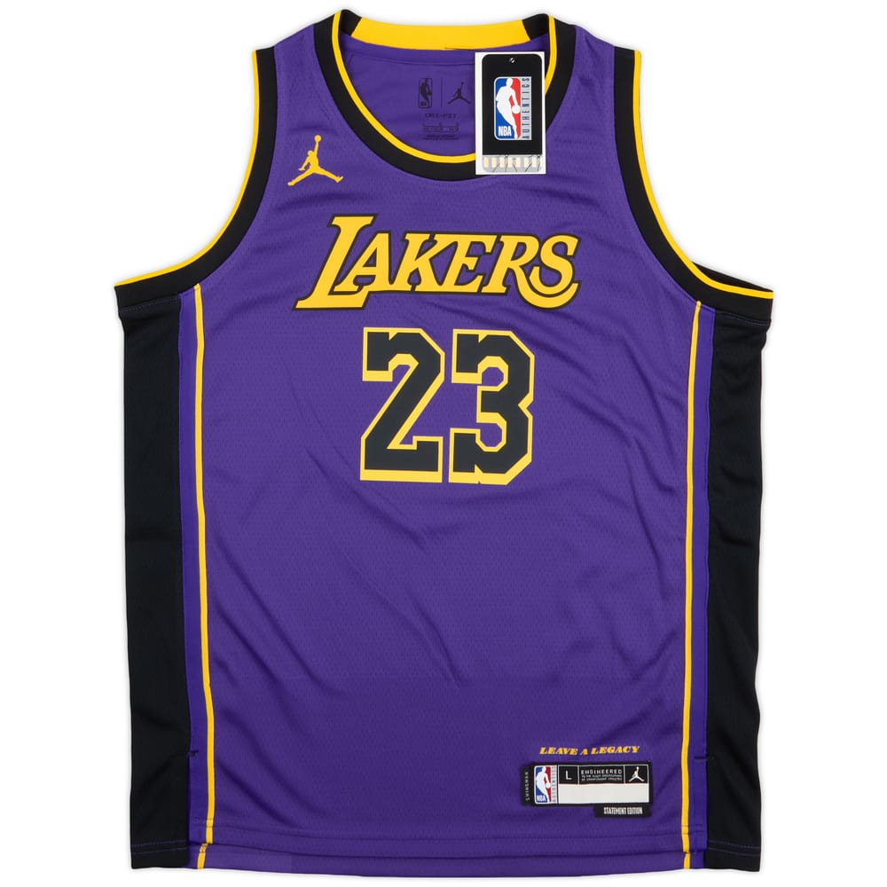2023-24 LA Lakers James #23 Jordan Swingman Alternate Jersey (L.Kids)