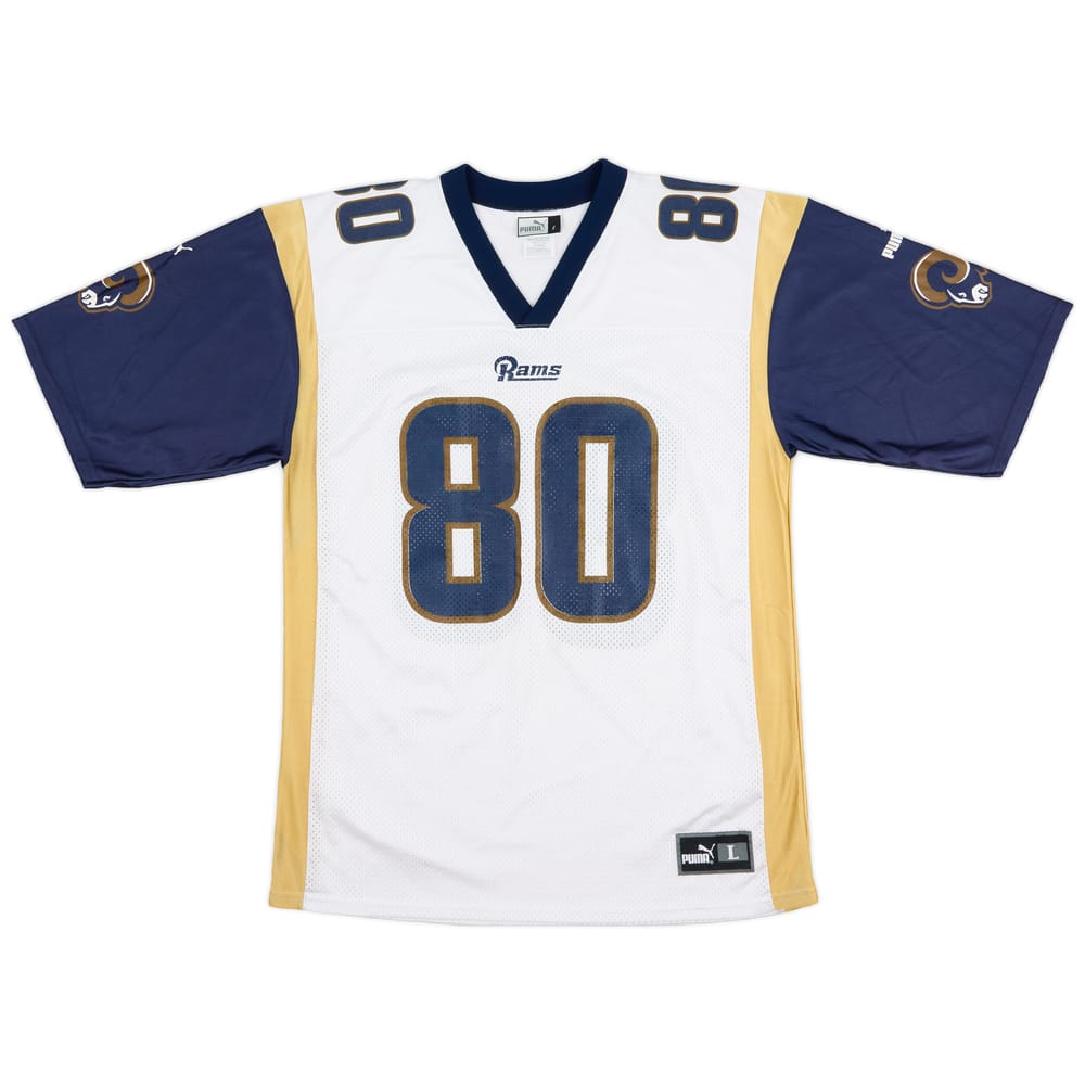 2000 St. Louis Rams Bruce #80 Puma Away Jersey (Excellent) L
