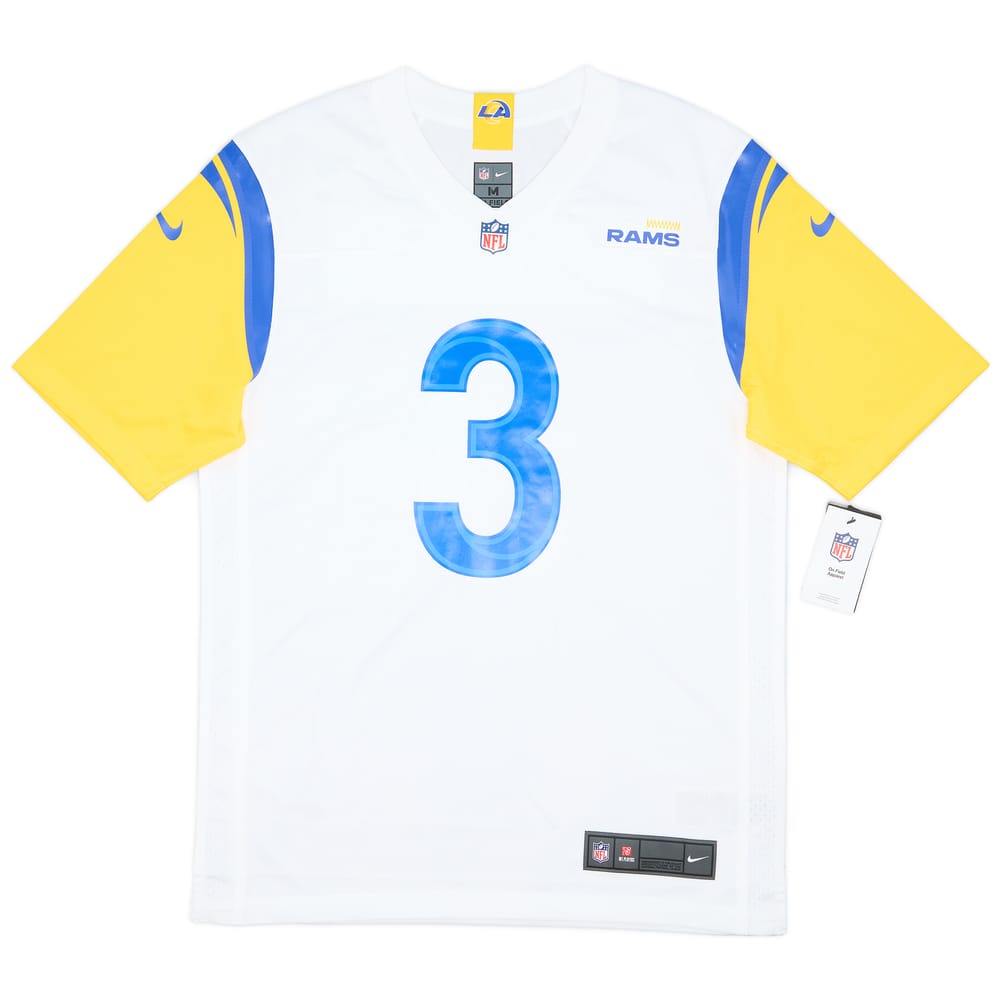 2021 LA Rams Beckham Jr #3 Nike Game Away Jersey (M)