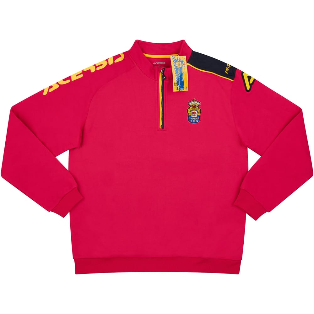 2015-16 Las Palmas Acerbis 1/2 Zip Training Sweat Top
