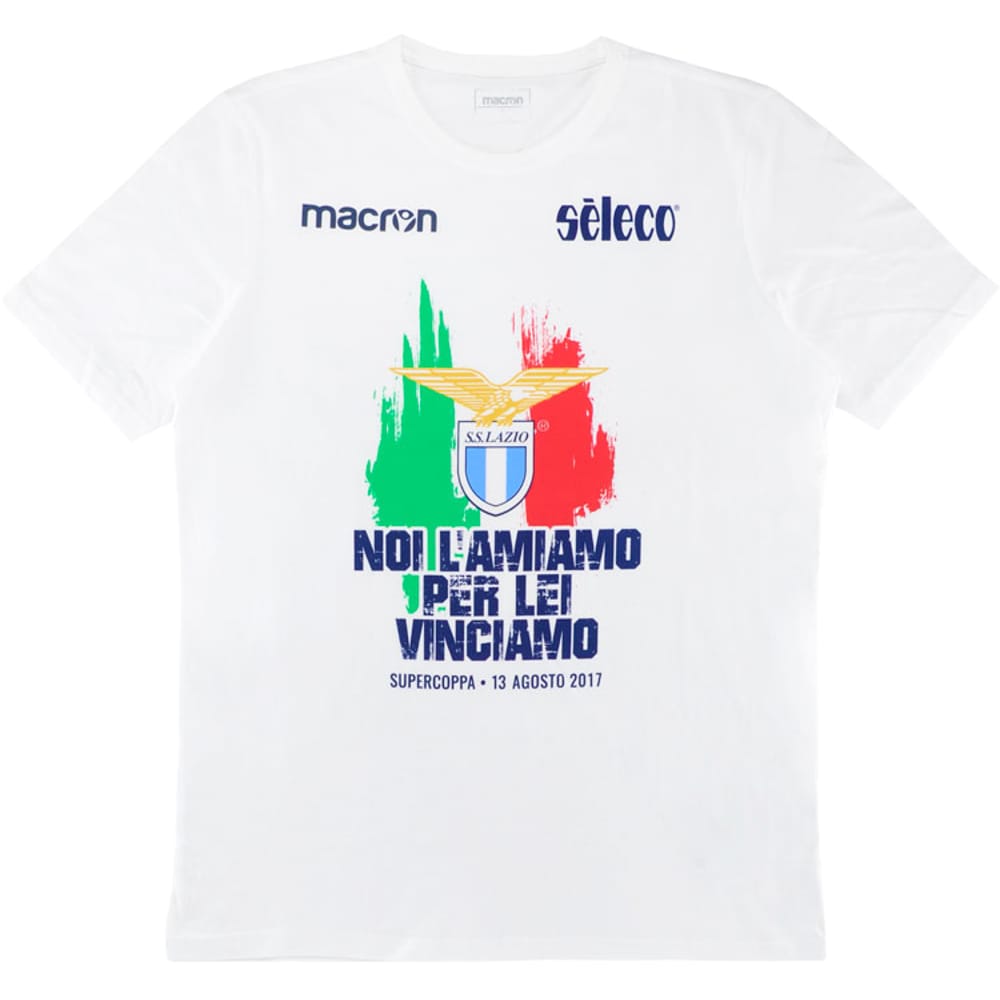 2017-18 Lazio Macron Tee *As New*