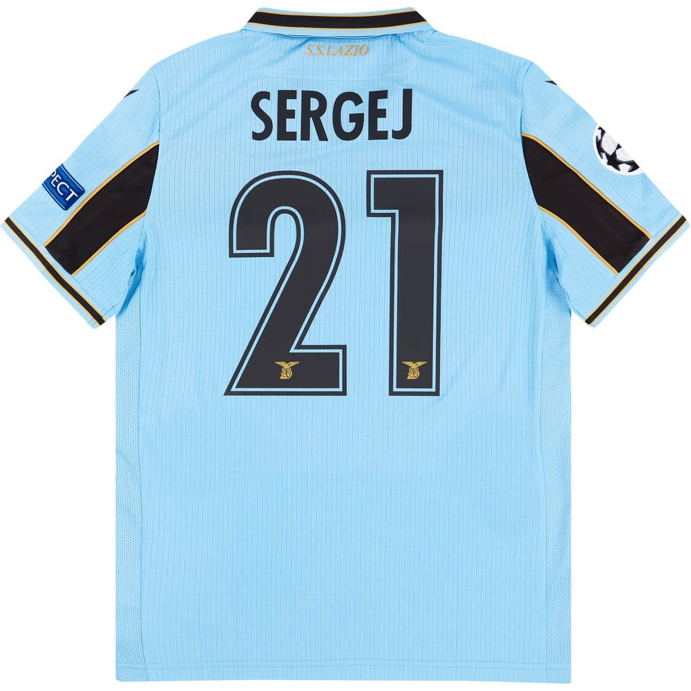 2020-21 Lazio Champions League Home Shirt Sergej #21 - NEW