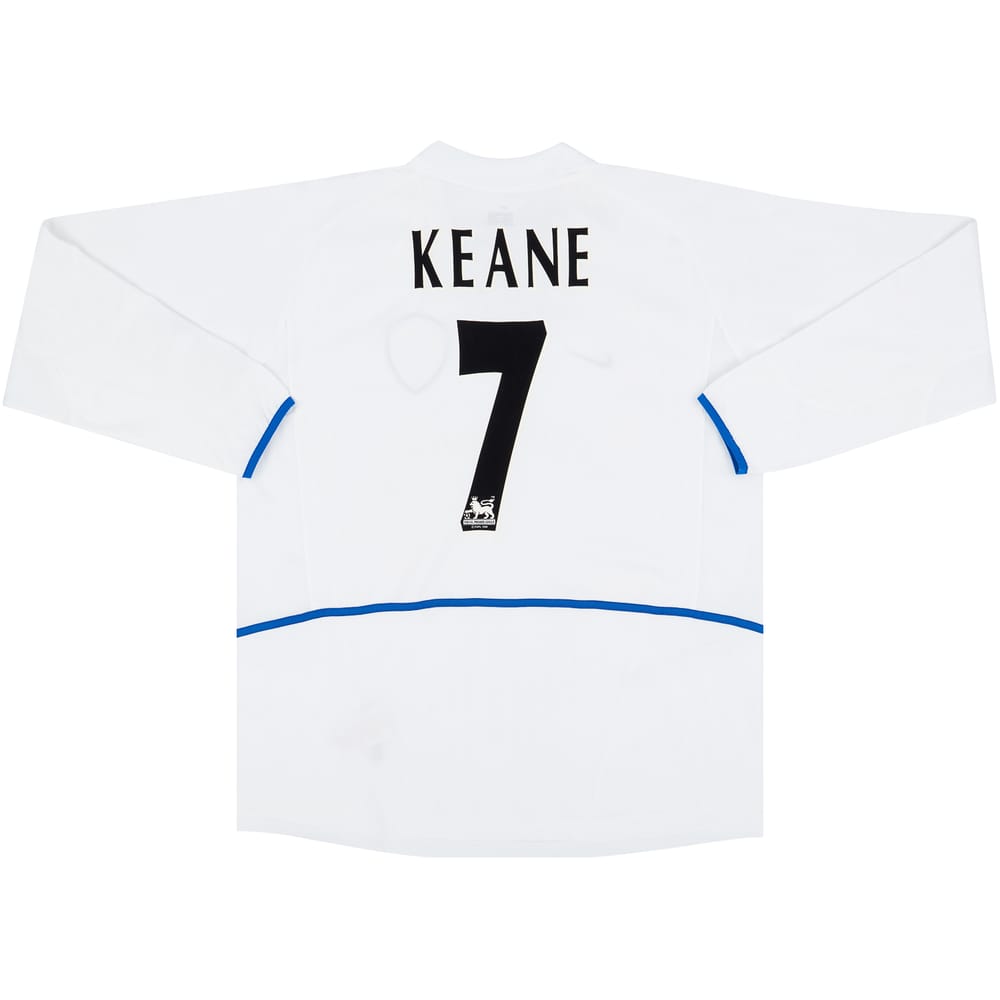 2002-03 Leeds United Home L/S Shirt Keane #7 XL