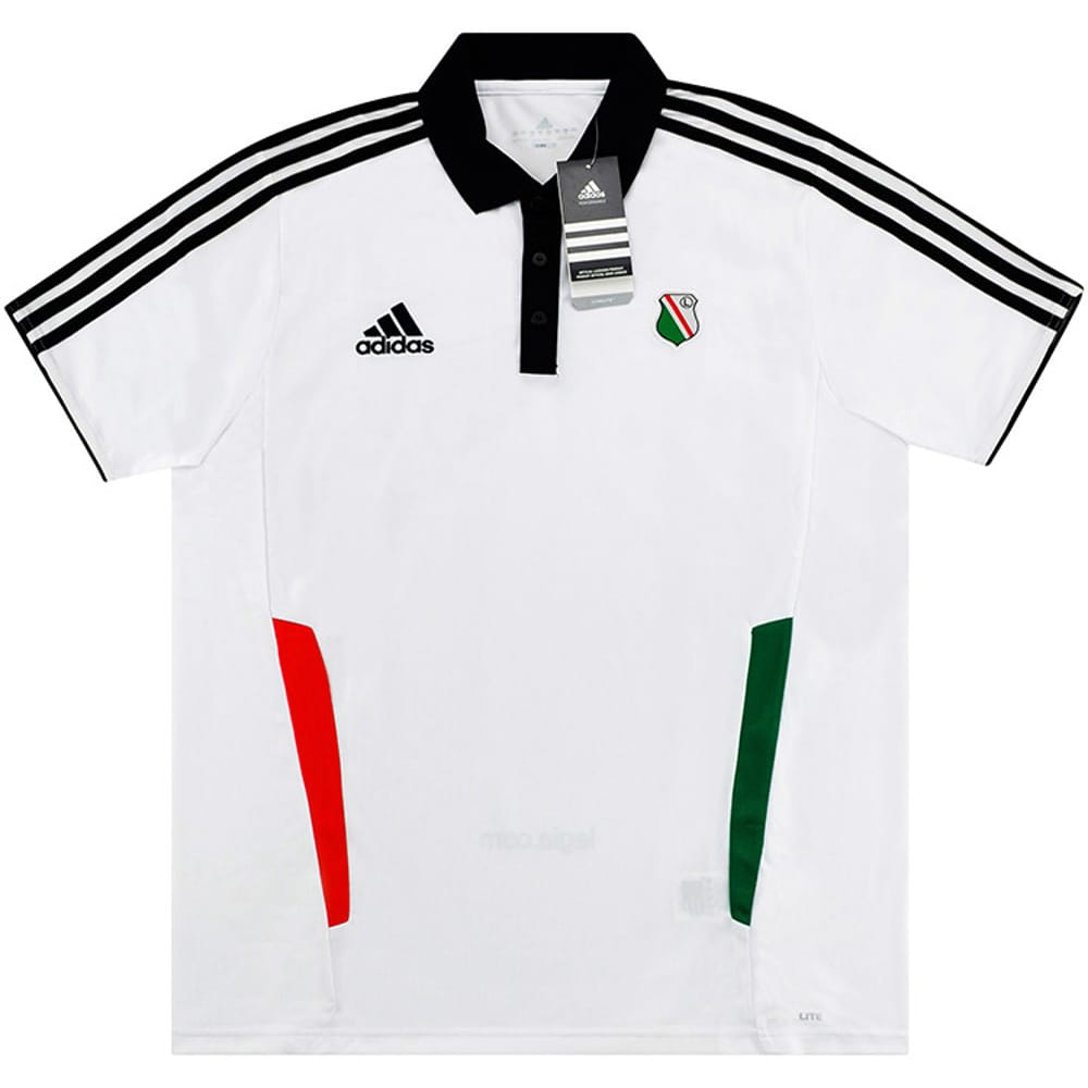 2011-12 Legia Warsaw adidas Training Polo T-shirt - NEW