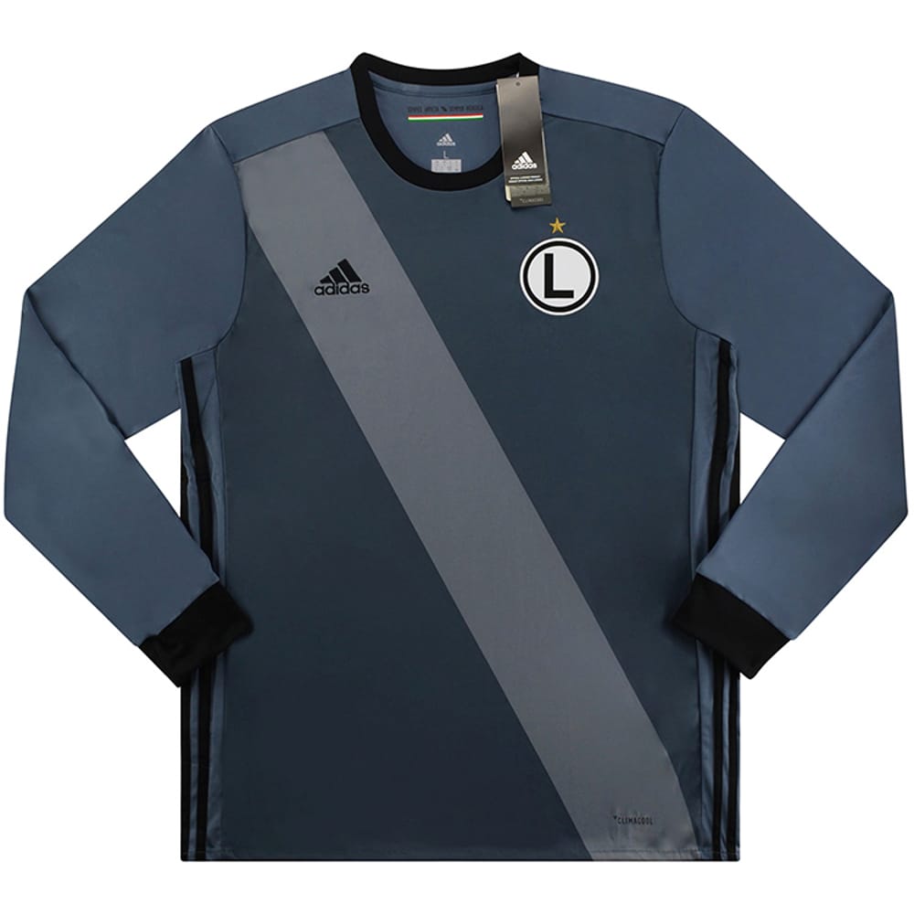 2017-19 Legia Warsaw Away L/S Shirt - NEW
