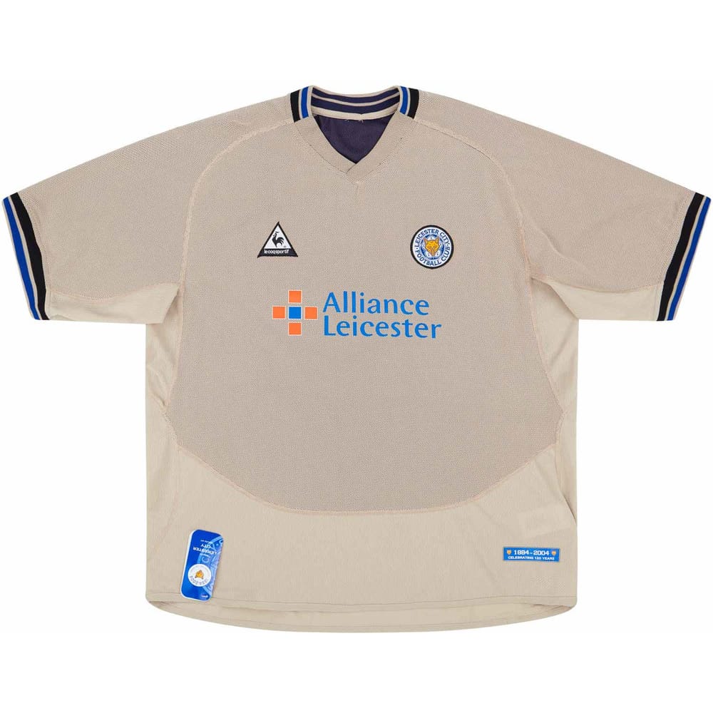2004-05 Leicester "120 Years" Away Shirt