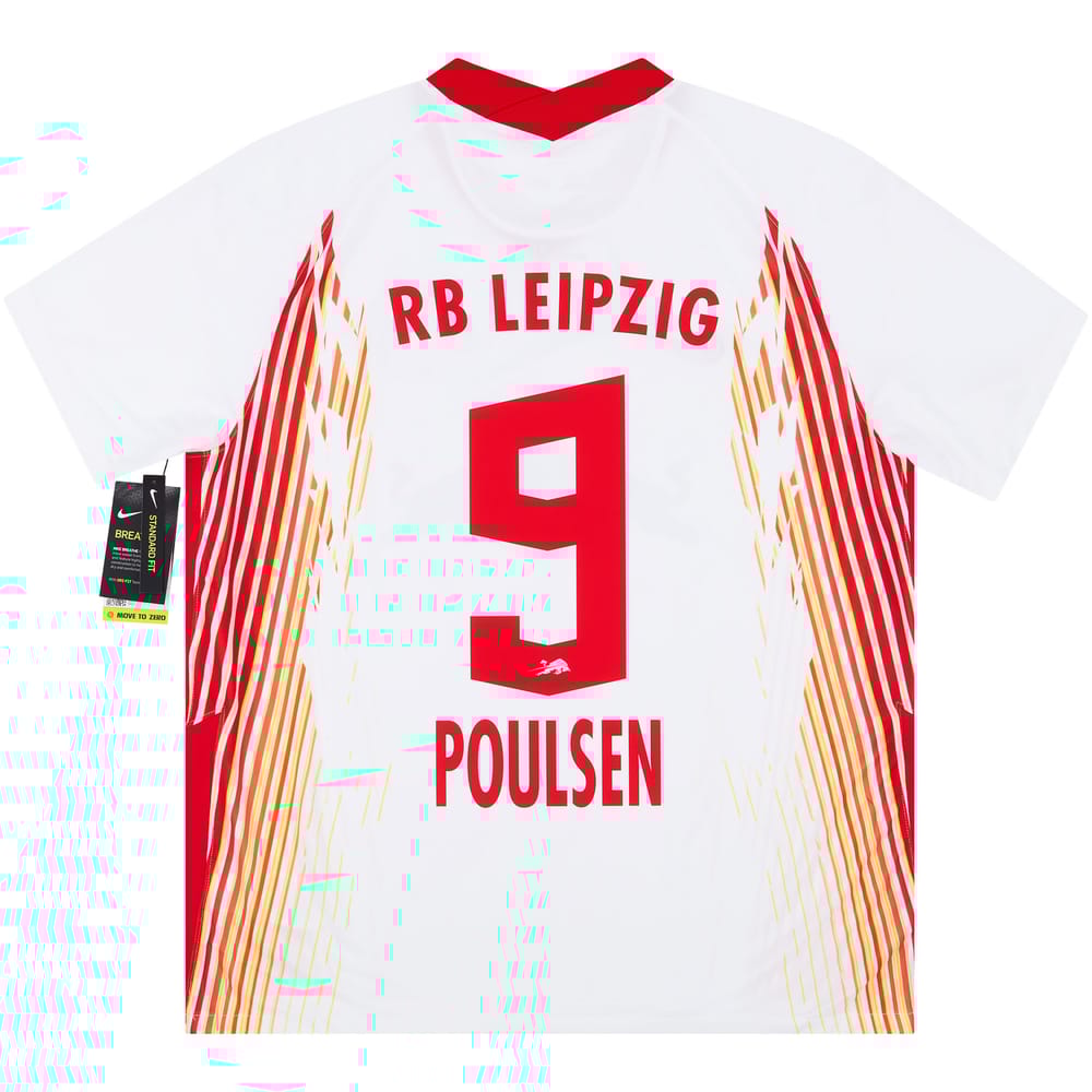 2020-21 RB Leipzig Home Shirt Poulsen #9