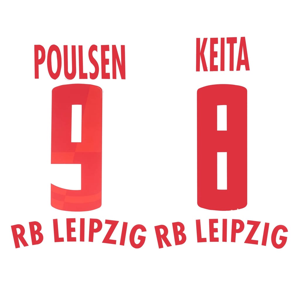 2017-18 RB Leipzig Home Name Set