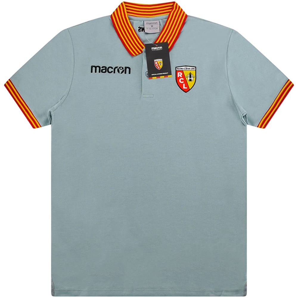 2018-19 Lens Macron Polo T-Shirt (S)