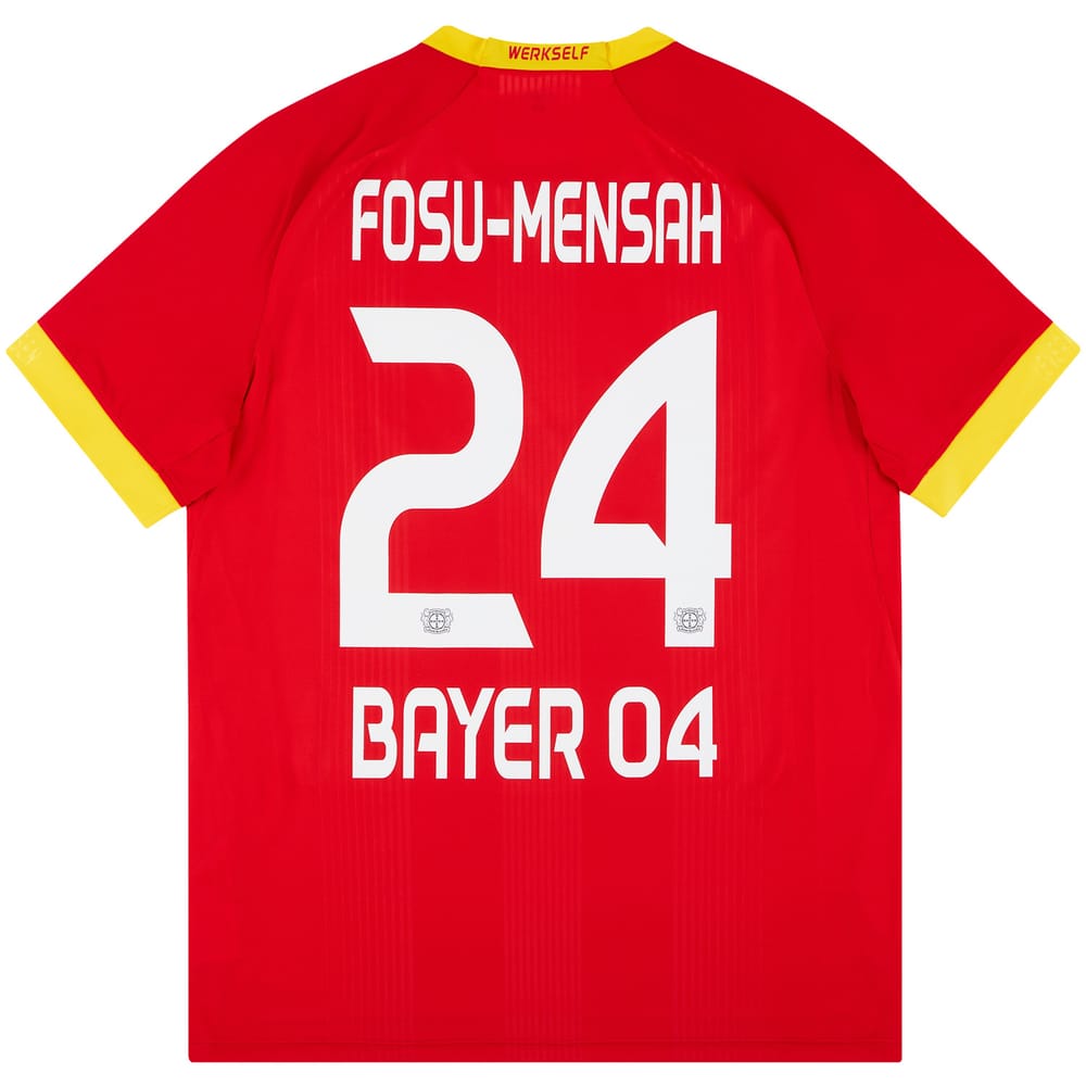 2020-21 Bayer Leverkusen Away Shirt Fosu-Mensah #24