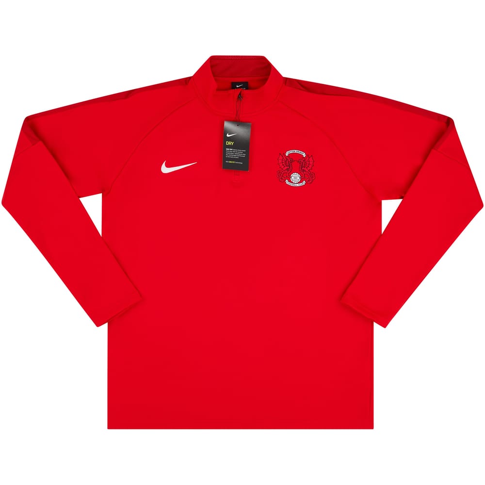 2018-19 Leyton Orient Nike 1/4 Zip Drill Training Top