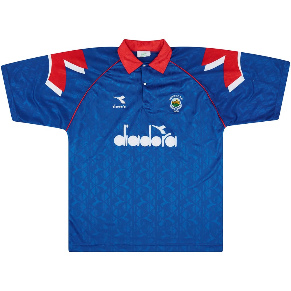 1995-96 Linfield Home Shirt - 6/10 - (XL)
