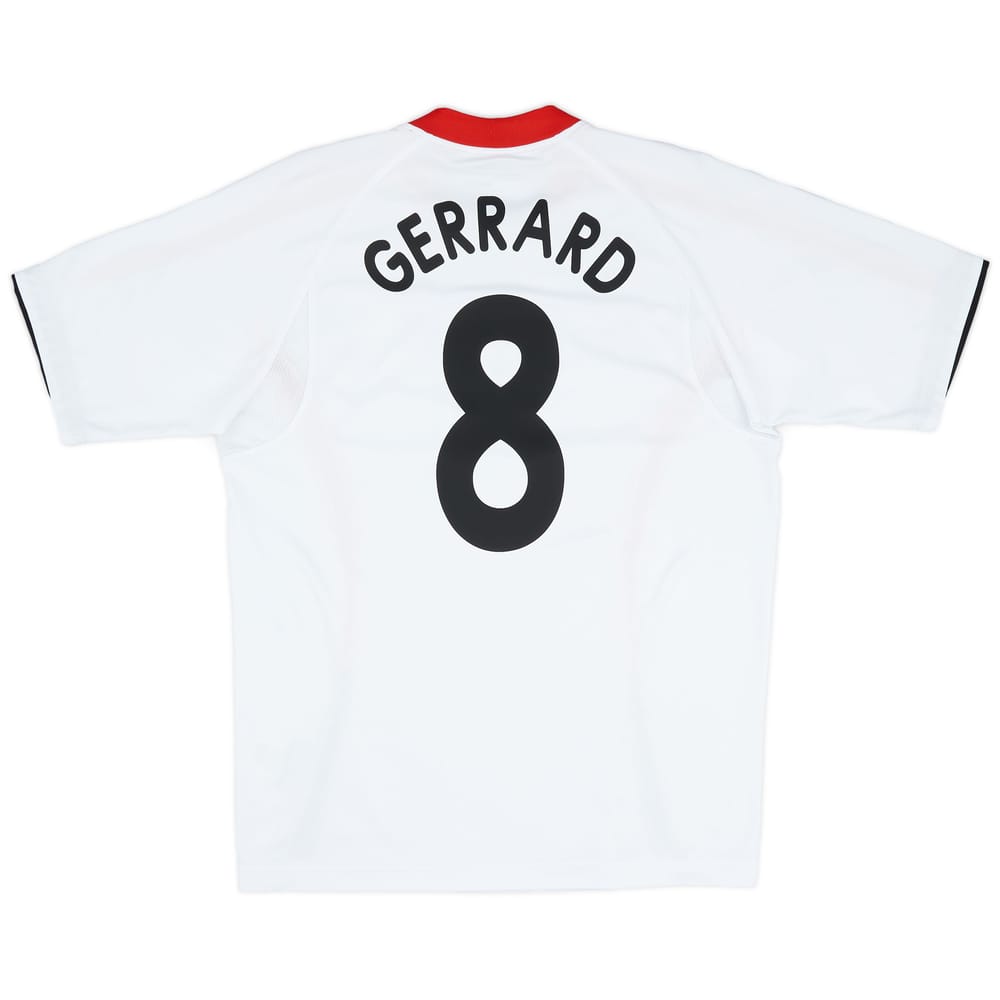 2005-06 Liverpool Away Shirt Gerrard #8