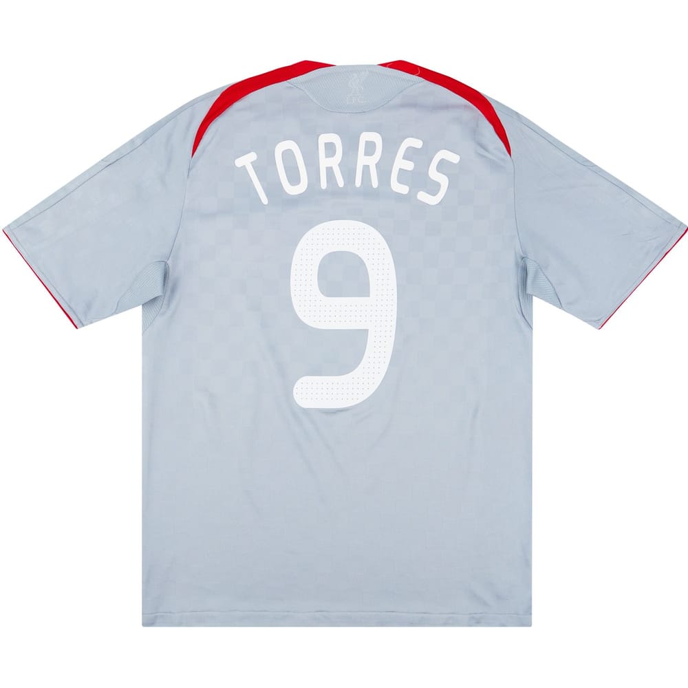 2008-09 Liverpool Away Shirt Torres #9