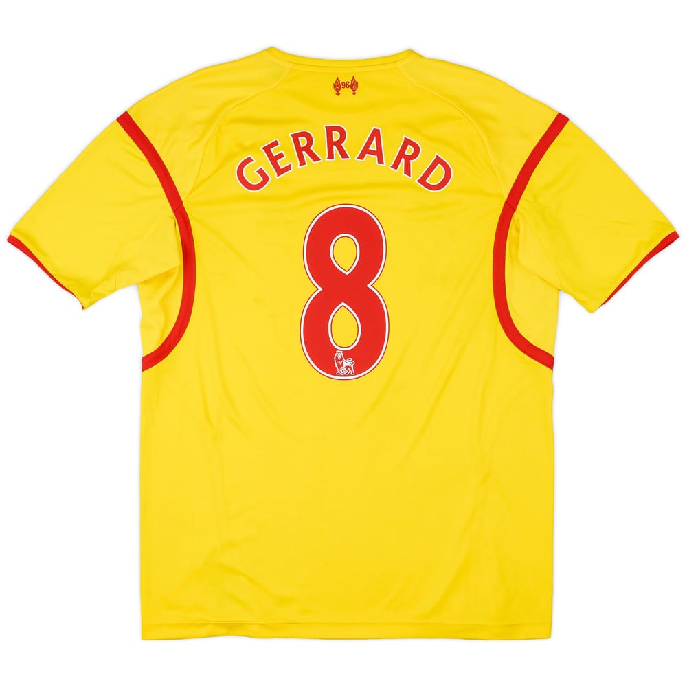 2014-15 Liverpool Away Shirt Gerrard #8 - 8/10 - (S)
