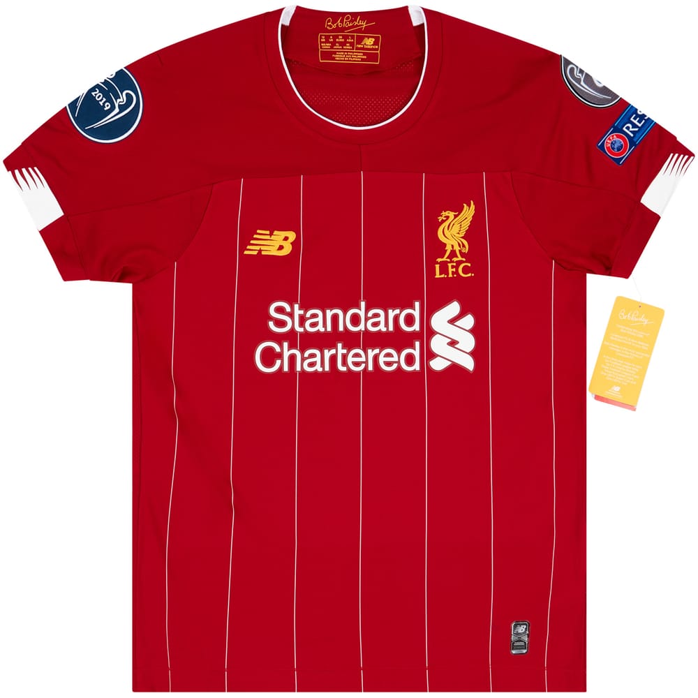 2019-20 Liverpool Home CL Shirt Womens