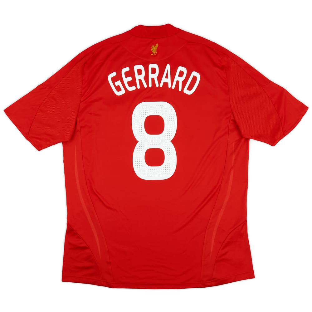 2008-10 Liverpool Home Shirt Gerrard #8