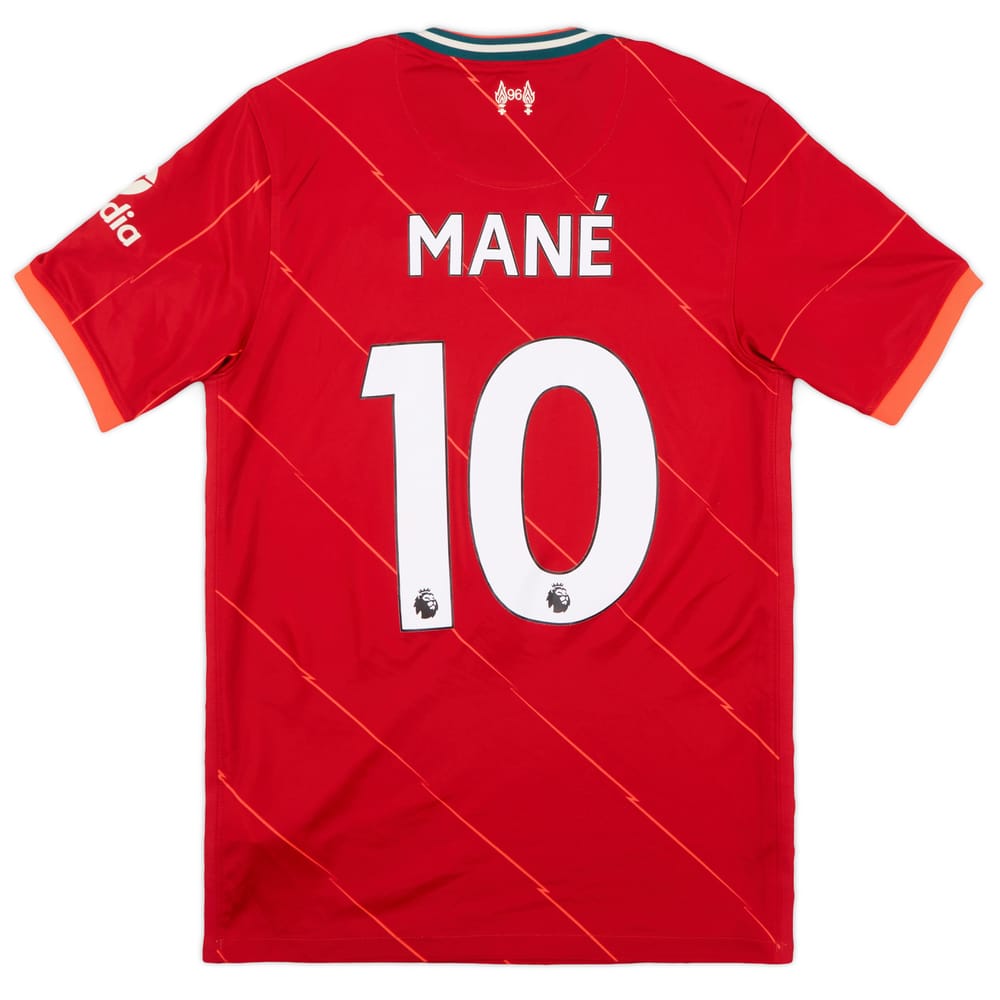 2021-22 Liverpool Home Shirt Mane #10