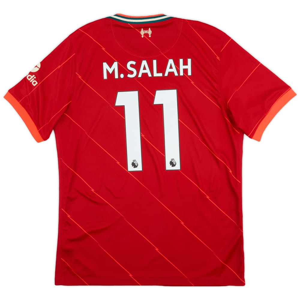2021-22 Liverpool Home Shirt M.Salah #11 - 6/10 - (S)