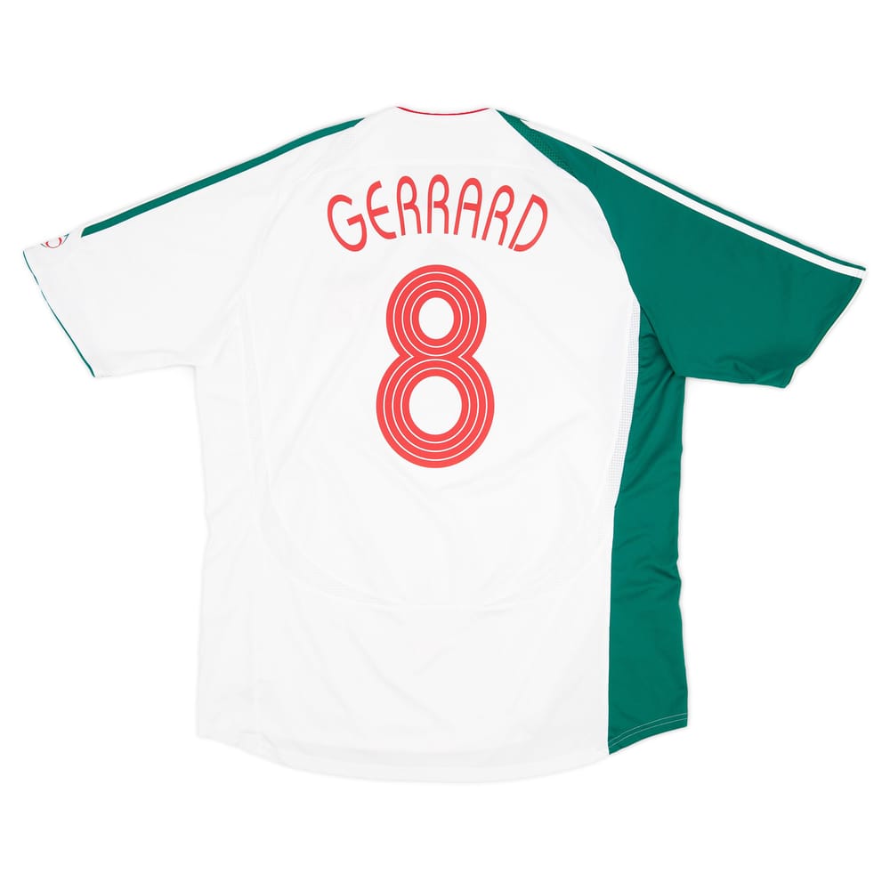 2006-07 Liverpool Third Shirt Gerrard #8 - 8/10 - (S)