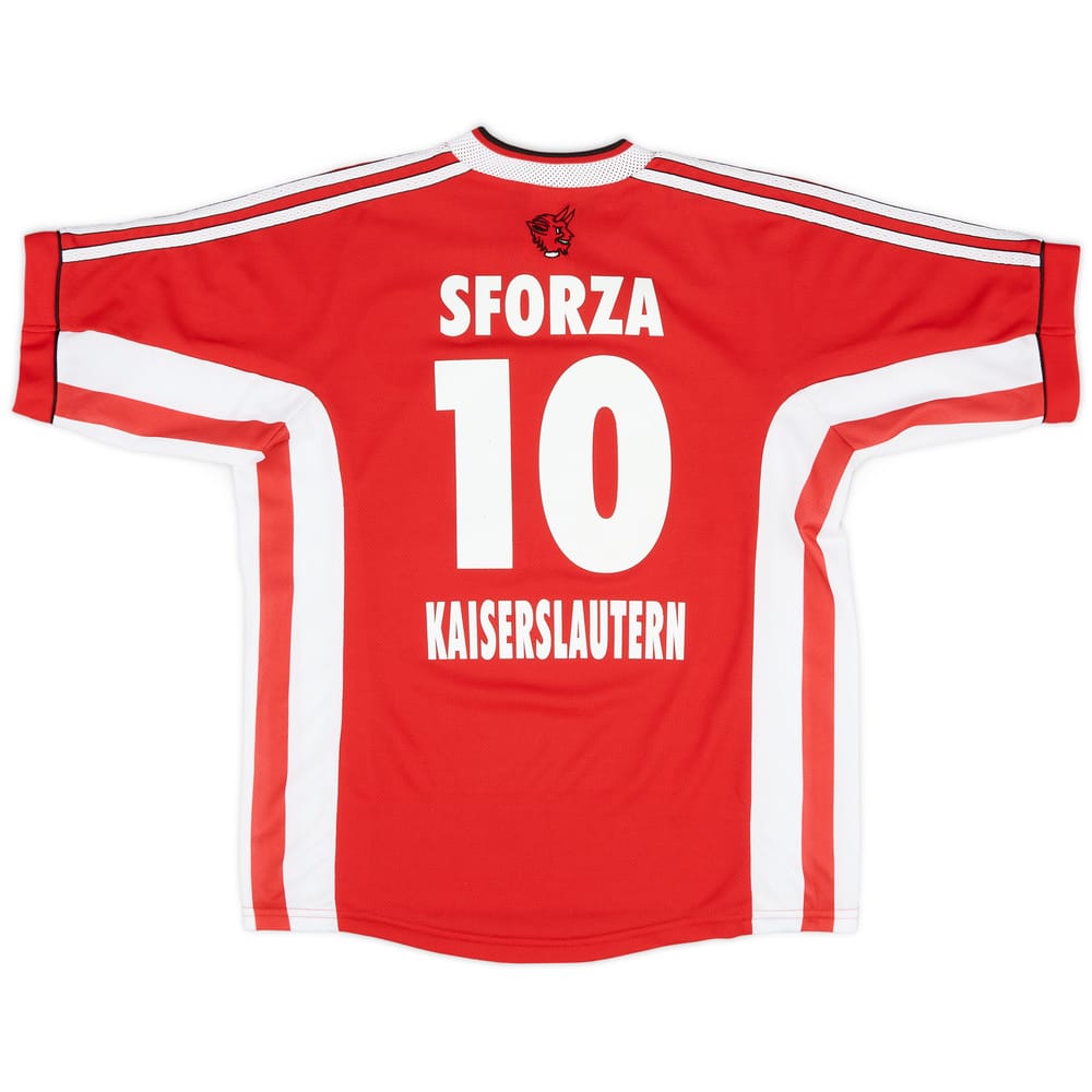 1998-99 Kaiserslautern Home Shirt Sforza #10 - 8/10 - (Y)