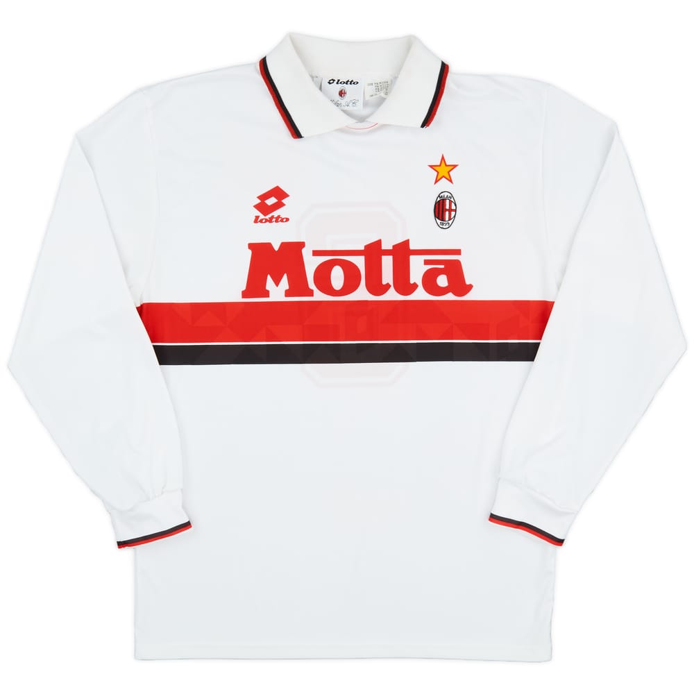 1993-94 AC Milan L/S Away Shirt #6 - 6/10 - (L)