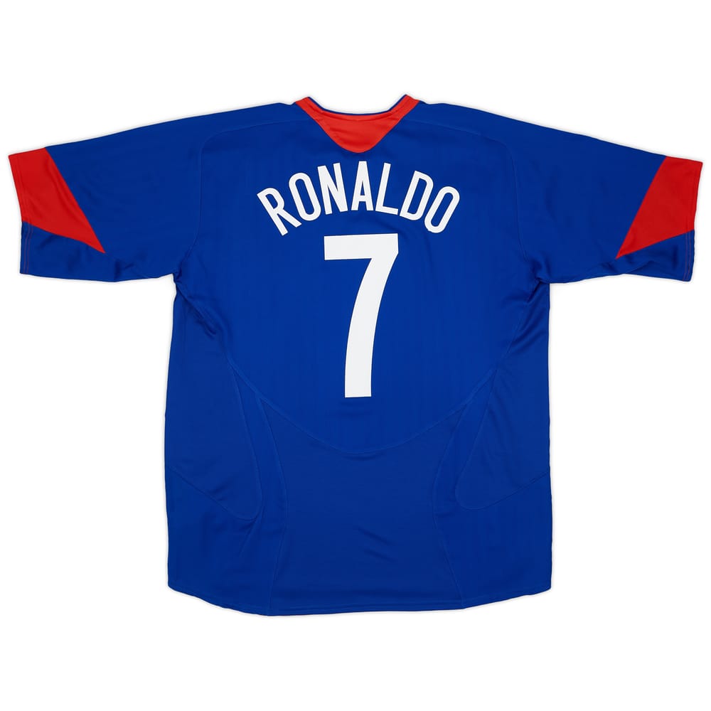 2005-06 Manchester United Away Shirt Ronaldo #7 (XL)