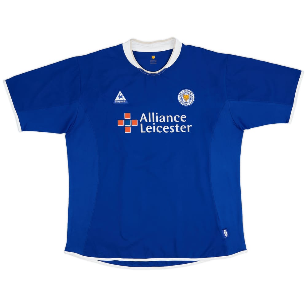 2003-04 Leicester Home Shirt #6 - 8/10 - (XXL)