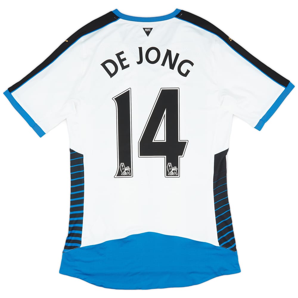 2015-16 Newcastle Player Issue ACTV Fit Home Shirt De Jong #14 (XL)