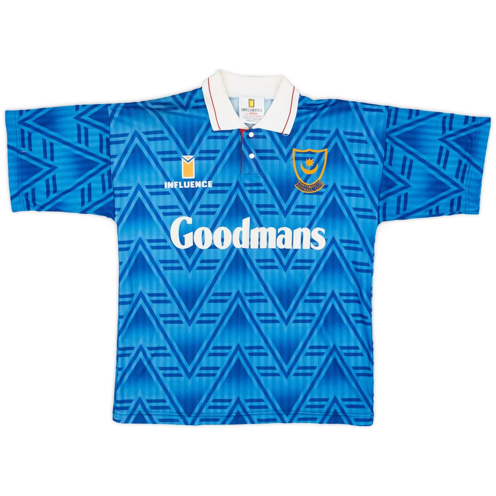 1991-93 Portsmouth Home Shirt - 6/10 - (S)