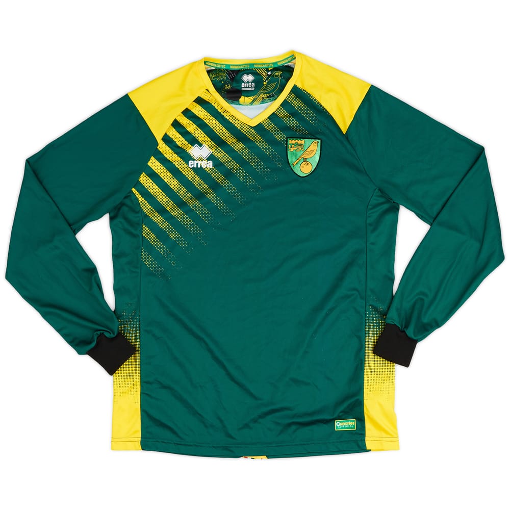 2017-18 Norwich GK Shirt - 9/10 - (XL)