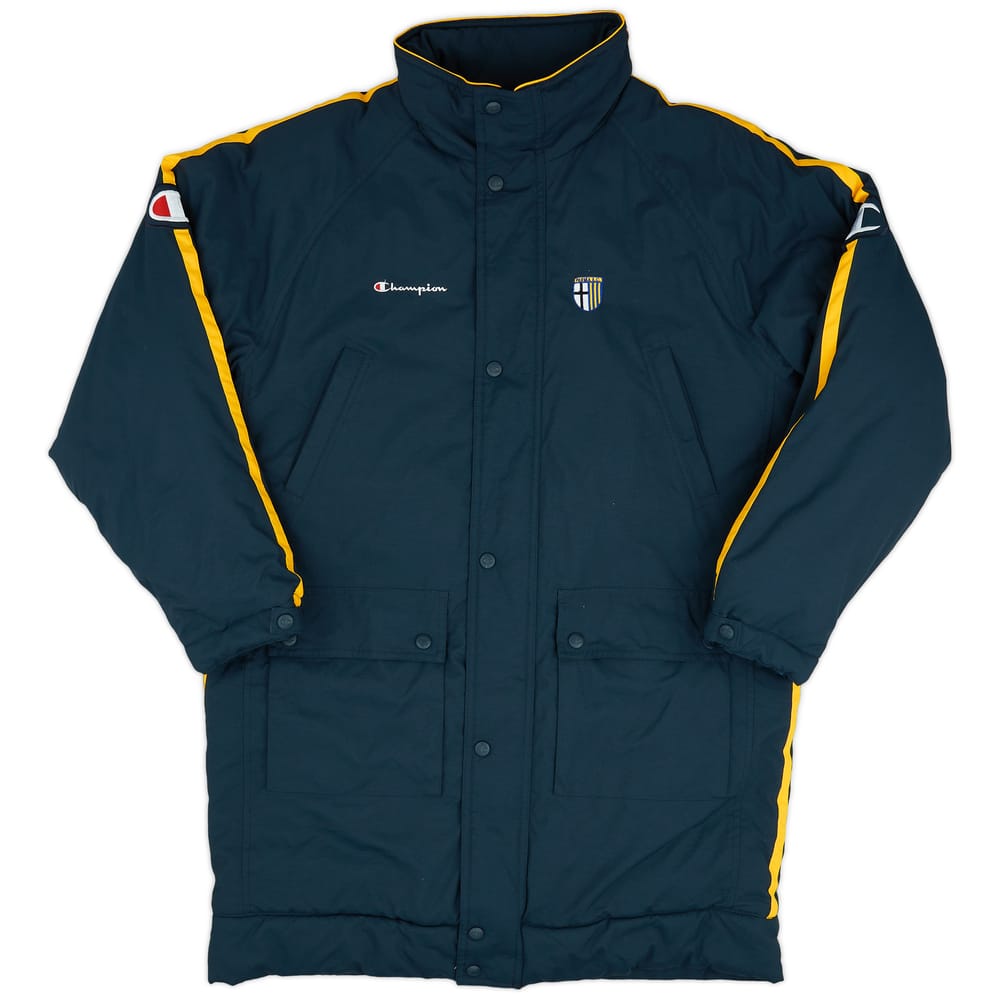 1999-00 Parma Champion Padded Bench Coat - 9/10 - (S)