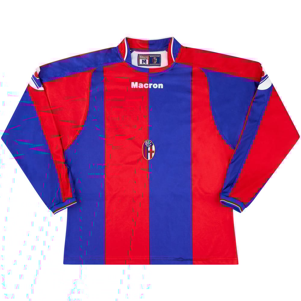 2004-05 Bologna Primavera Match Issue Home L/S Shirt #13