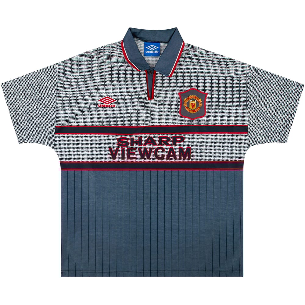 1995-96 Manchester United Away Shirt - 9/10 - (Y)