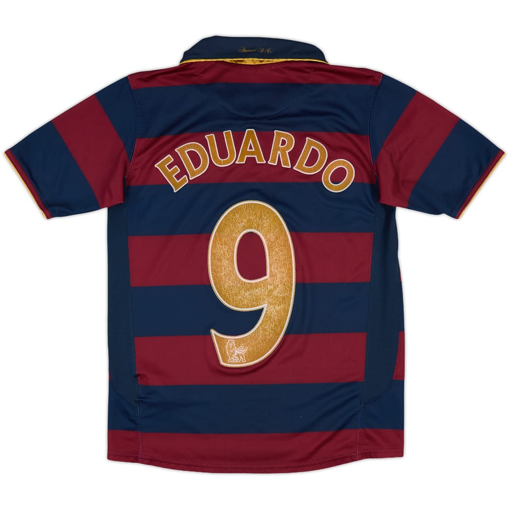 2007-08 Arsenal Third Shirt Eduardo #9 - 6/10 - (L.Boys)