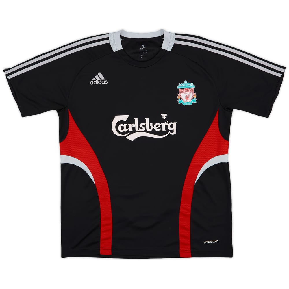 2008-09 Liverpool adidas Formotion Training Shirt - 9/10 - (L)