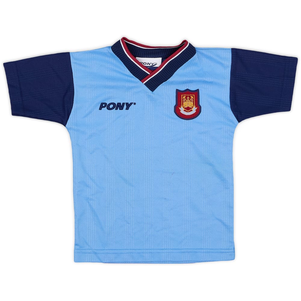 1997-98 West Ham Away Shirt - 9/10 - (3-4 Years)