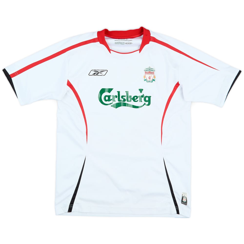 2005-06 Liverpool Away Shirt - 6/10 - (L.Boys)