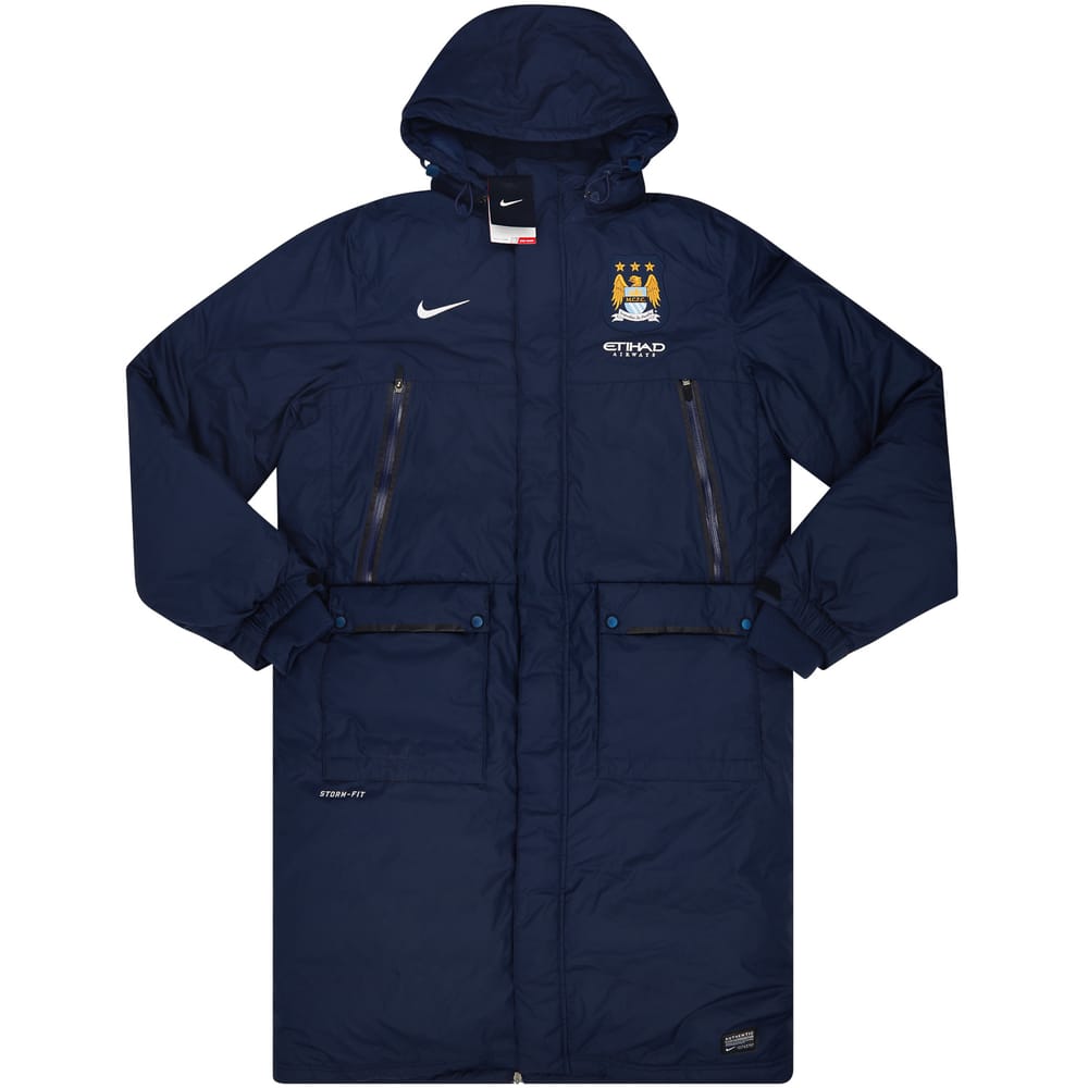 2013-14 Manchester City Player Issue Padded Jacket XXL