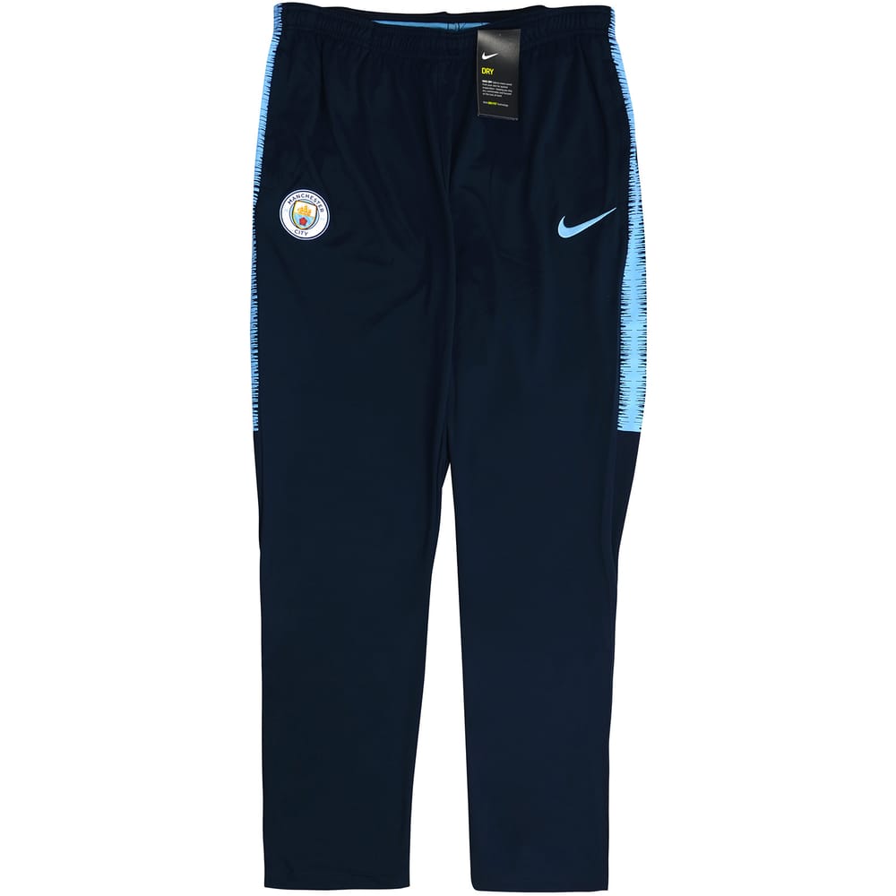 2018-19 Manchester City Player Issue Training Pants/Bottoms (XXL)