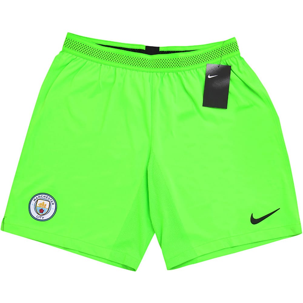 2018-19 Manchester City Player Issue GK Away Shorts (XL)