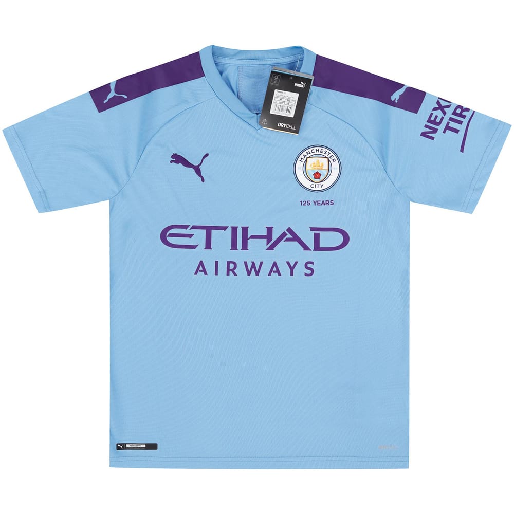 2019-20 Manchester City Home Shirt (KIDS)