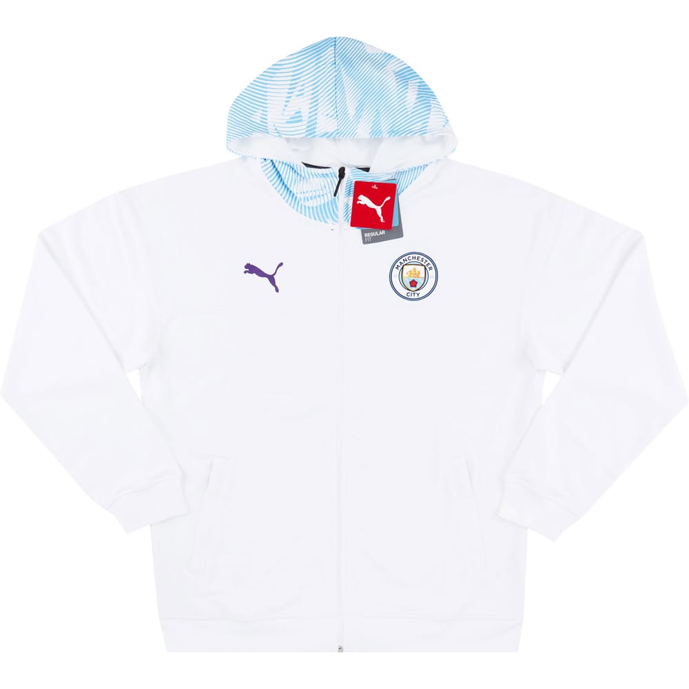 2019-20 Manchester City Puma Casuals Hooded Jacket (XS)