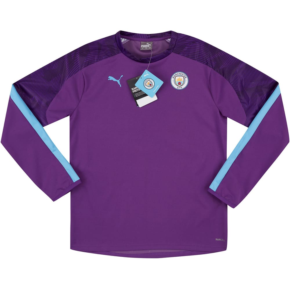 2019-20 Manchester City Women's Puma Windbreaker Training Top (M)