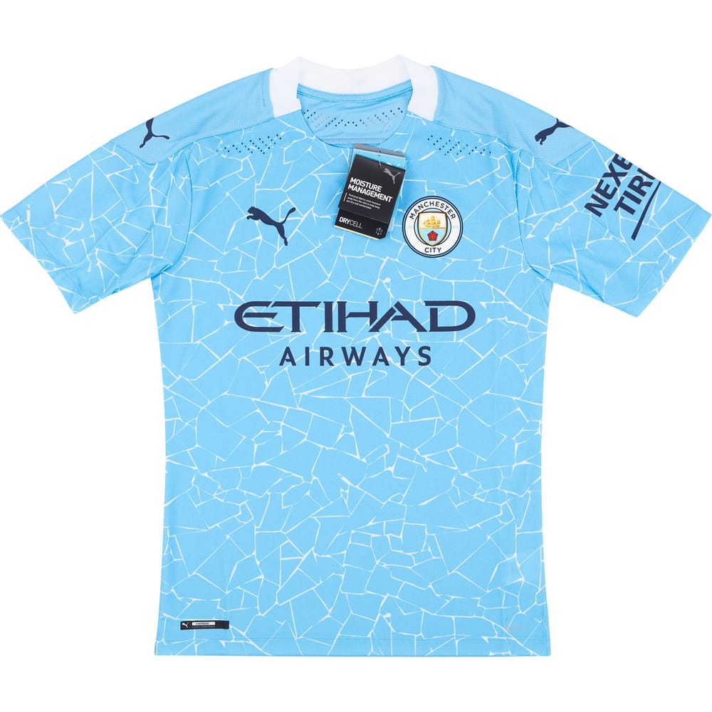 2020-21 Manchester City Authentic Home Shirt